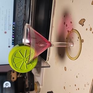Martini glass tape dispenser